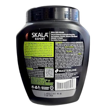 SKALA Avocado Hair Cream Hair Treatment Conditioning (1000g) - Imported from Brazil