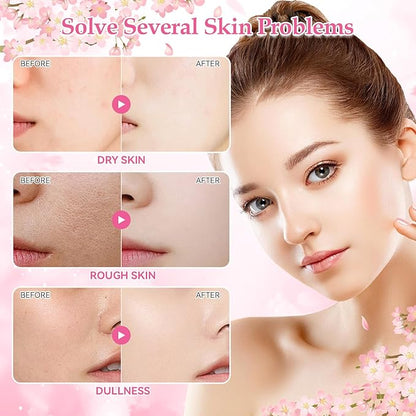 Skin Care Set, Cherry Blossom Skin