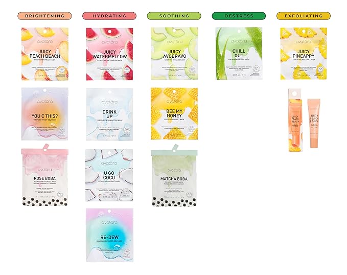 Avatara Drink Up Facial Mask 5 Hydrating