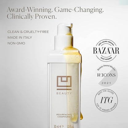 U Beauty Resurfacing Compound Serum - Renew & Lines, Pores- 1.0 fl.oz
