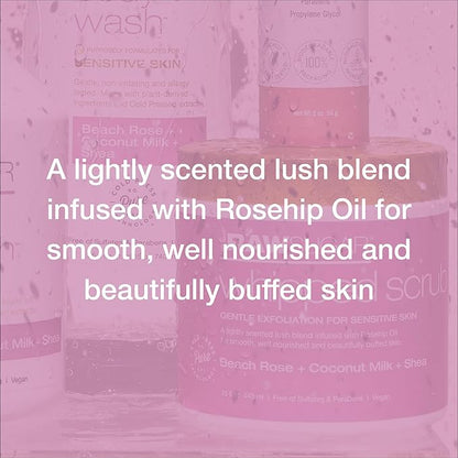 Raw Sugar Beach Rose + Coconut