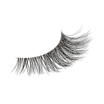 KISS Lash Couture LuXtensions Collection False Eyelashes, Flat Lash Technology, Super Slim Lash Band, Real Lash Extension Fibers, Reusable, Contact Lens Friendly Strip Lashes, Style Classic, 1 Pair