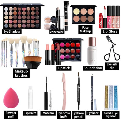 All-in-one Holiday Make up Gift Set