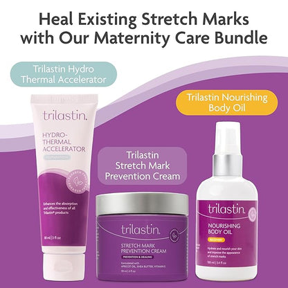 TriLASTIN Maternity Stretch Mark Prevention Cream oz