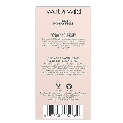 wet n wild Mood Makeup Sponge Monday Feels (Pack of 2)