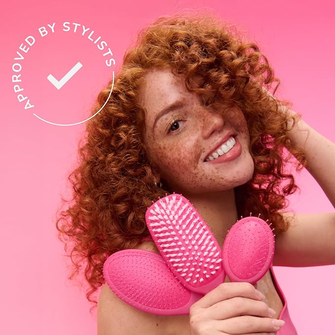 Wet Brush Speed Dry Hair Brush, Purple Frost - Vented Design & Soft HeatFlex Bristles Are Blow Dry Safe - Ergonomic Handle Manages Tangles - Pain-Free Hair Accessories