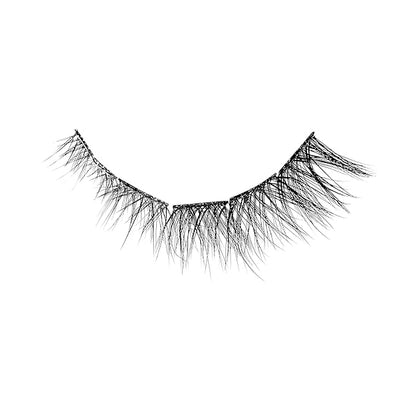 KISS imPRESS Falsies Long Lasting Self Adhesive Eyelashes, ‘Demi Bold’, 5 Day Extended Wear, 24 Medium Volume Lash Clusters (5,6,8,10,12, & 14mm), Precision Non-Stick Applicator