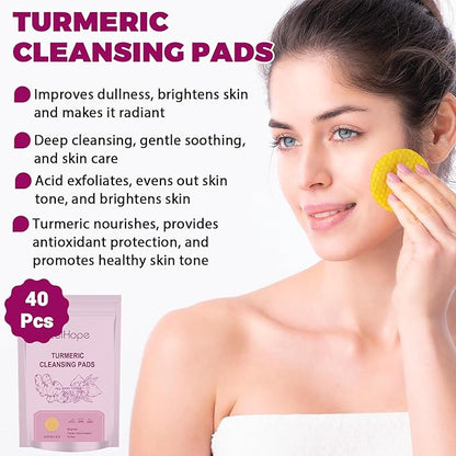 Neusly pads, turmeric cleansing pads,