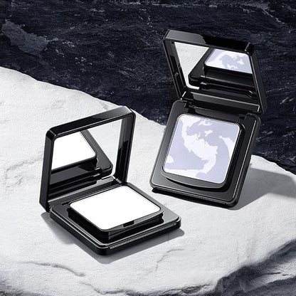 Oil Control Face Pressed Powder Compact, 24H Longlasting skin () 0.28Oz
