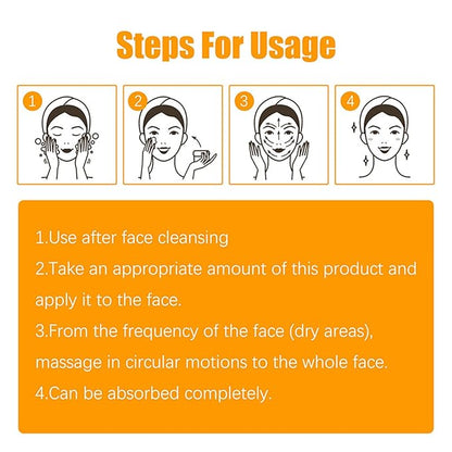 Turmeric Face Cream for Face - Natural Turmeric Moisturizer Cream for Soothing & Hydrating - Vitamin C Turmeric Anti Aging Face Cream Smoothes Fine Lines, Daily Moisturizer for Face and Body 50g