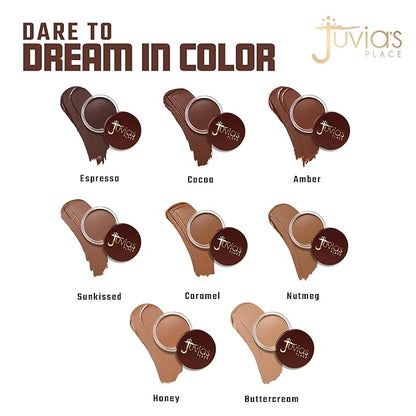 Juvia's Place Bronzed Cream Bronzer Amber - Creamy Buildable Blendable