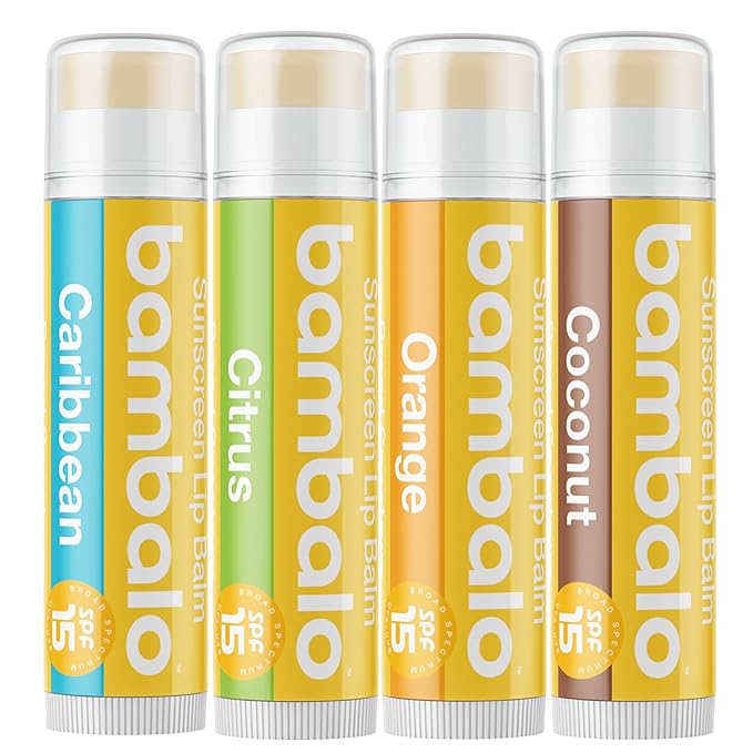 4-Pack Tropical Variety SPF 15 Lip