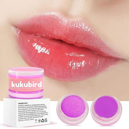 kukubird Exfoliating Lip Scrub Lip Care Lips-Grape
