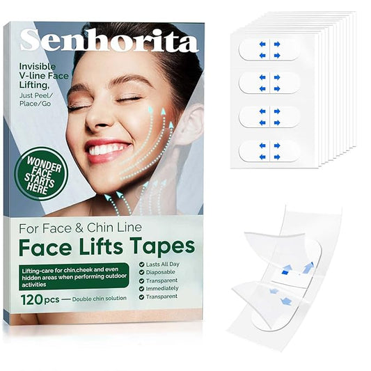 Senhorita Face Lift Tape, 120Pcs Instant Lifting