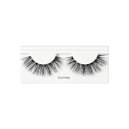 KISS Lash Couture The Muses Collection False Eyelashes, Duchess', 16 mm, Handmade, Refined Faux Silk, Contact Lens Friendly, Easy to Apply, Includes 1 Pair Reusable Strip Lashes (Pack of 3)
