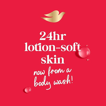 Dove Body Wash with Pump 3 Count Revitalizante Cherry & Chia Milk, for Renewed, Healthy Looking Skin,Moisturizing Gentle Skin Cleanser with 24hr Renewing MicroMoisture, 30.6 oz