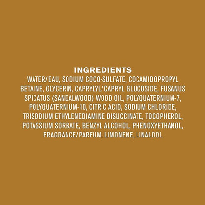 Every Man Jack Amber + Sandalwood Mens Body Wash Refill Starter Pouch - Naturally Derived Ingredients - Paraben Free, Phthalate Free, Dye Free - (1-36oz pouch, 1-24oz bottle)
