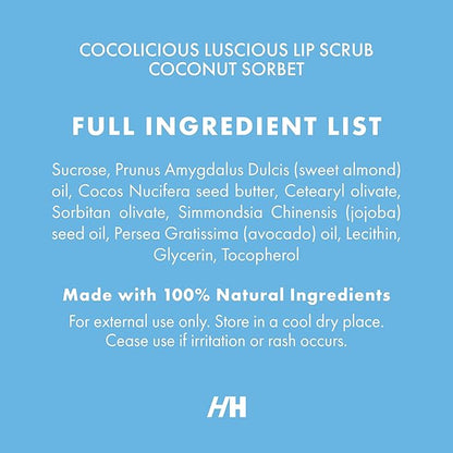 100% Natural Lip Scrub for Soft,