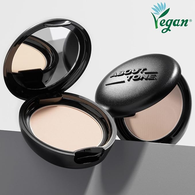 Blur Powder Pact - Pressed Powder Compact with (02 LIGHT) 0.32oz