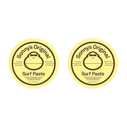 Sun Bum Sun Bum Texturizing Surf Paste Vegan and Cruelty Free Sea Salt Matte Styling Pomade for Men and Women 2 Pack