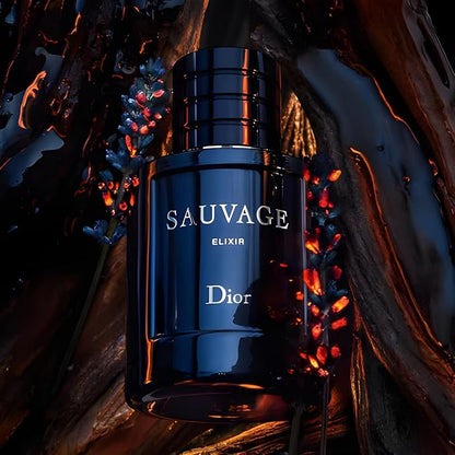 Christian Dior Sauvage Elixir For Men 3.4 Ounce