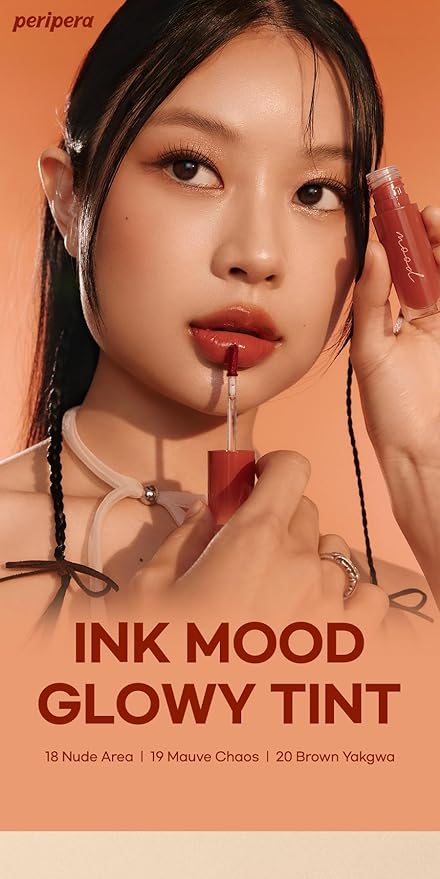 Peripera INK MOOD GLOWY TINT 019 MAUVE CHAOS Lip