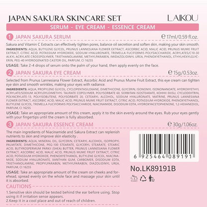 Skin Care Set JAPAN SAKURA Women
