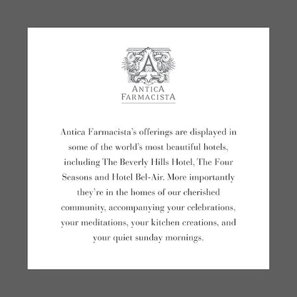 Antica Farmacista Hand Wash -Warm White, 10 Fl Oz (Pack of 1)