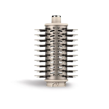 Shark FlexStyle Round Hot Air Brush Attachment for Blow Dryers, Hair Styling Tool for Straight, Wavy, Curly, and Coily Hair, Stone