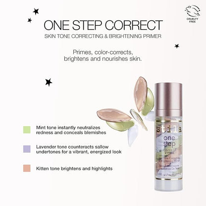stila One Step, Color Corrector & Brightening Primer Fl. Oz.