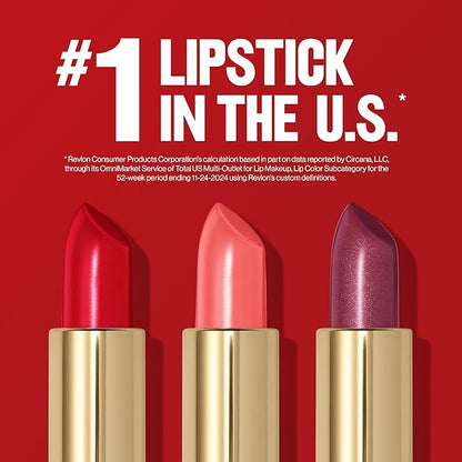 Revlon Super Lustrous Lipstick, Creamy Formula For Soft, Fuller-Looking Lips, Moisturized Feel, 315 Iced Mocha, 0.15 oz