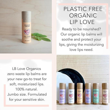 Plastic Free Lip Love | Jumbo (Orange