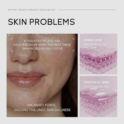 Anti Aging Skin Care Set, 1%