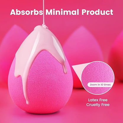 BEAKEY 5 Pcs Makeup Sponges, Latex-Free