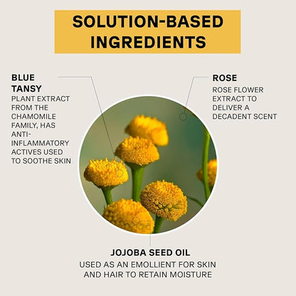 Acure Seriously Soothing Tansy Night Rose Oil - Soothes, Deep Hydrate & Moisturize Dry, Acne Prone, Sensitive Skin - Antioxidant Night Cream Serum Oil Blend with Blue Tansy & Rose - 100% Vegan, 1 oz