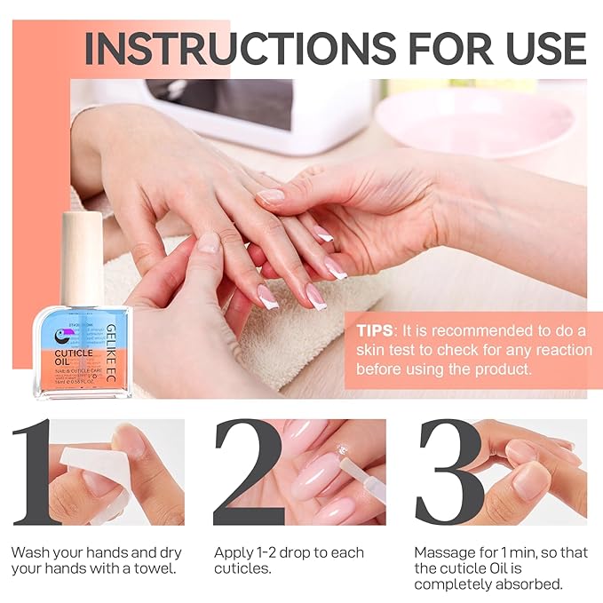 gelike ec Cuticle Oil For