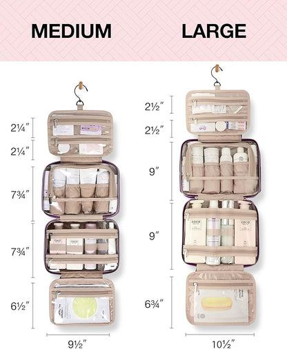 Bagsmart toiletry bag hanging travel