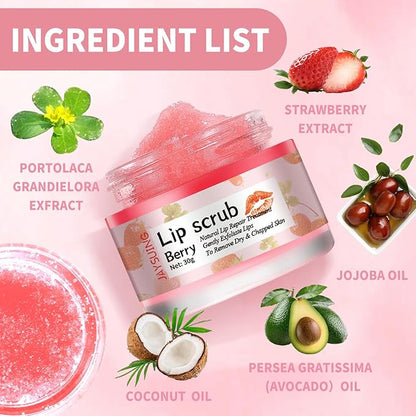 Lip Scrub, Lip Scrubber Exfoliator, Lip