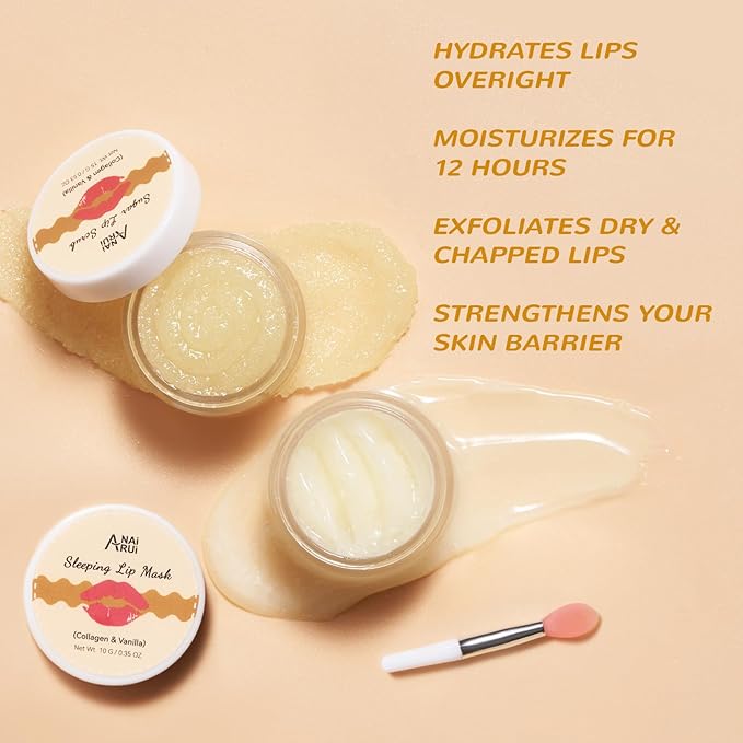 ANAI RUI Lip Mask and Scrub Vanilla