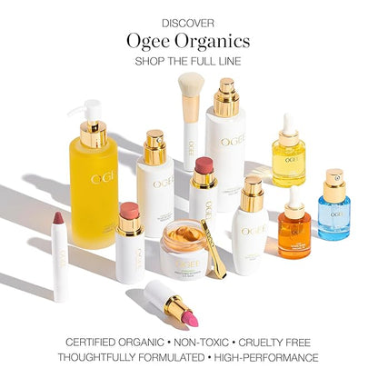 Ogee Tinted Sculpted Lip Oil - Lip Stain Made with 100% Organic Coconut Oil, Jojoba Oil, and Vitamin E - Best as Lip Balm, Lip Color or Lip Treatment - NOLANA