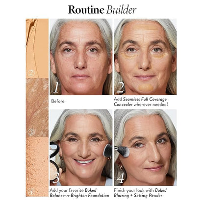 LAURA GELLER NEW YORK Seamless Finish Full Coverage Concealer, Porcelain