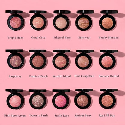 LAURA GELLER NEW YORK Baked Blush-n-Brighten Marbleized Blush Natural Finish