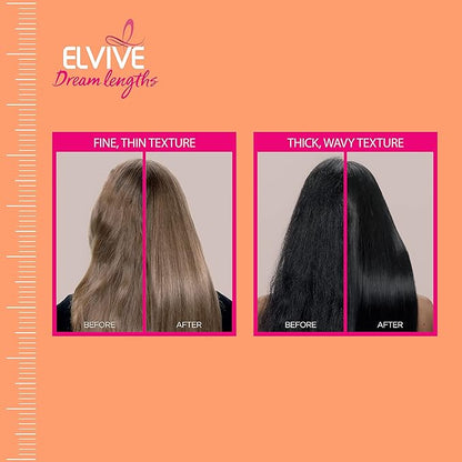L'Oreal Paris Elvive Dream Lengths Air Volume Dry Shampoo Instantly Absorbs Oil, Long-Lasting Clean Feel, No White Residue, Instant Body, Sulfate, Paraben, Dye, Silicone Free Pack of 2, 8.32 oz