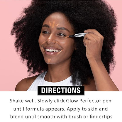 Neutrogena Healthy Skin Glow Perfector Pen, Lightweight Brightening Highlight, Tan, 1 oz