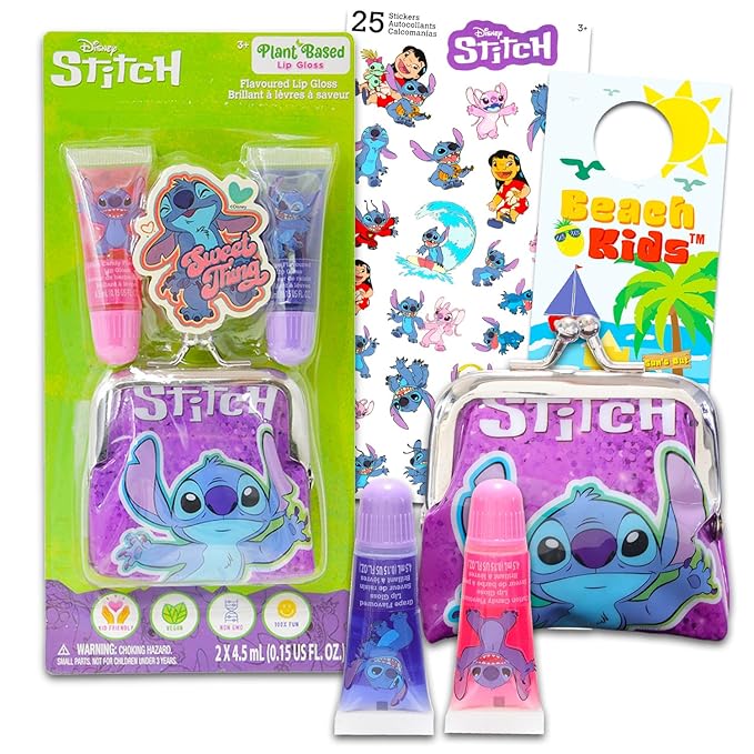 Stitch Lip Gloss Tubes - Bundle with ilo Lip 2 L