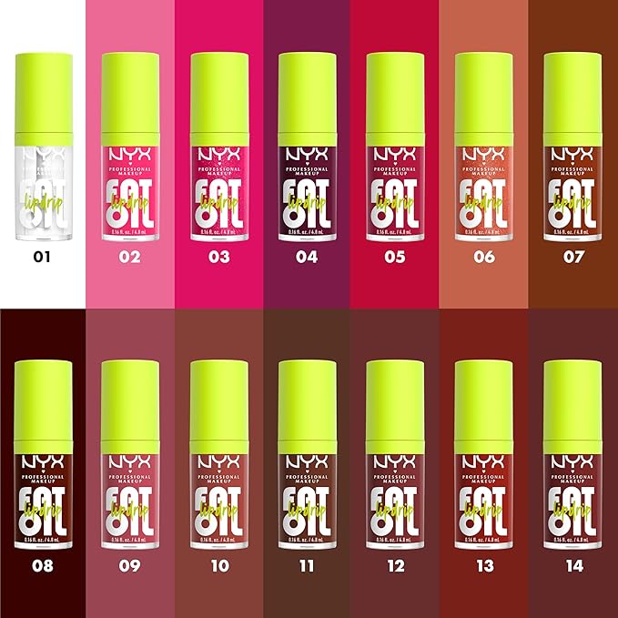 NYX PROFESSIONAL MAKEUP Fat Oil Lip Drip, Moisturizing, Lip