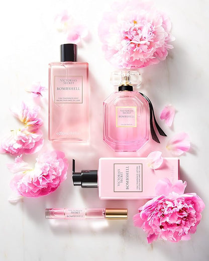 Victoria's Secret Bombshell Eau de Parfum, Notes of Purple Passion Fruit, Shangri-La Peony & Vanilla Orchid, Perfumes for Women (3.4 oz)