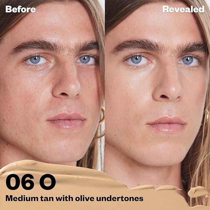 Kosas Revealer Concealer - Medium Coverage Makeup with 06 O)