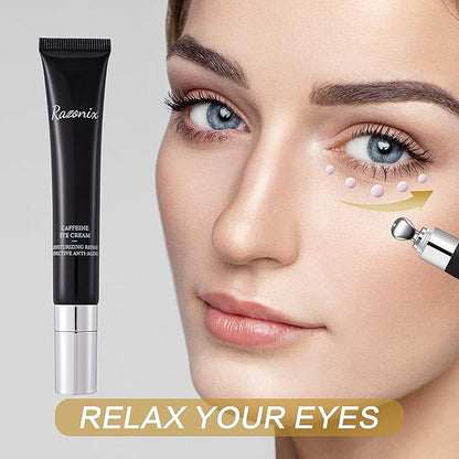 Caffeine eye cream for bags