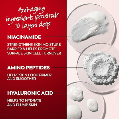 Olay Face Moisturizer, Regenerist Micro-Sculpting Facial Cream for Women - Instant Hydration, Anti-Aging, Anti-Wrinkle, Firming Skin Care - Hyaluronic Acid, Niacinamide, Amino Peptides, 1.7 Oz